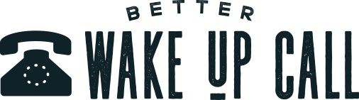 Better Wake-Up Call Logo Bigger Black